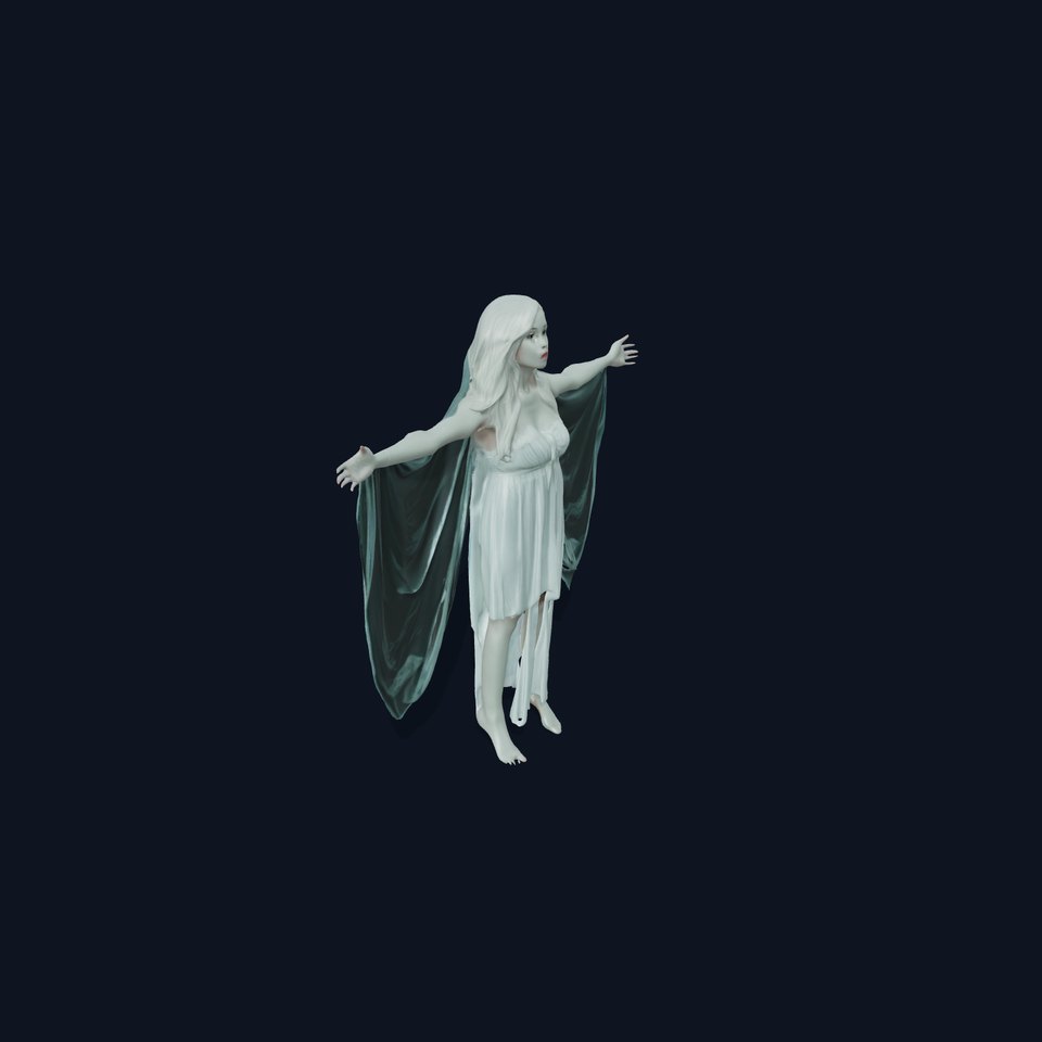Ethereal Cloaked Ghost model pack